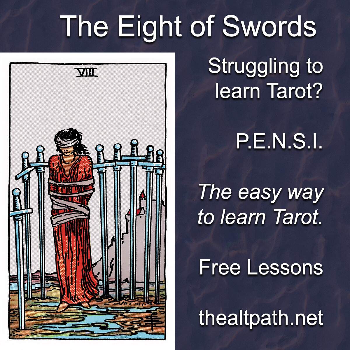 Eight of Swords Meaning