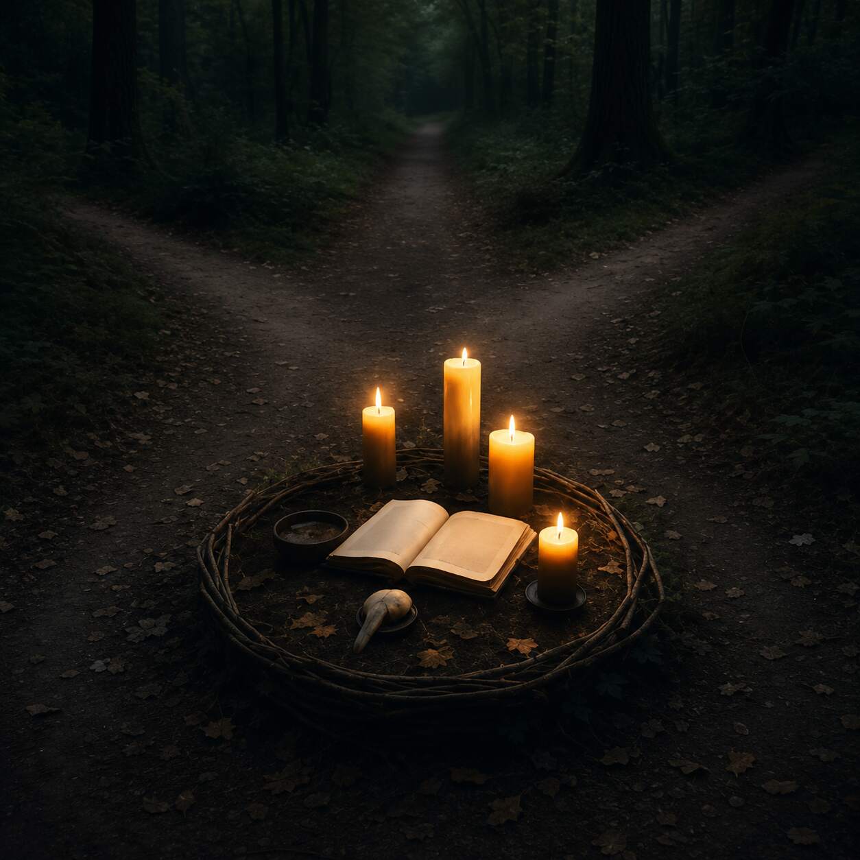 Sacred Geometry Crossroads in WItchcraft