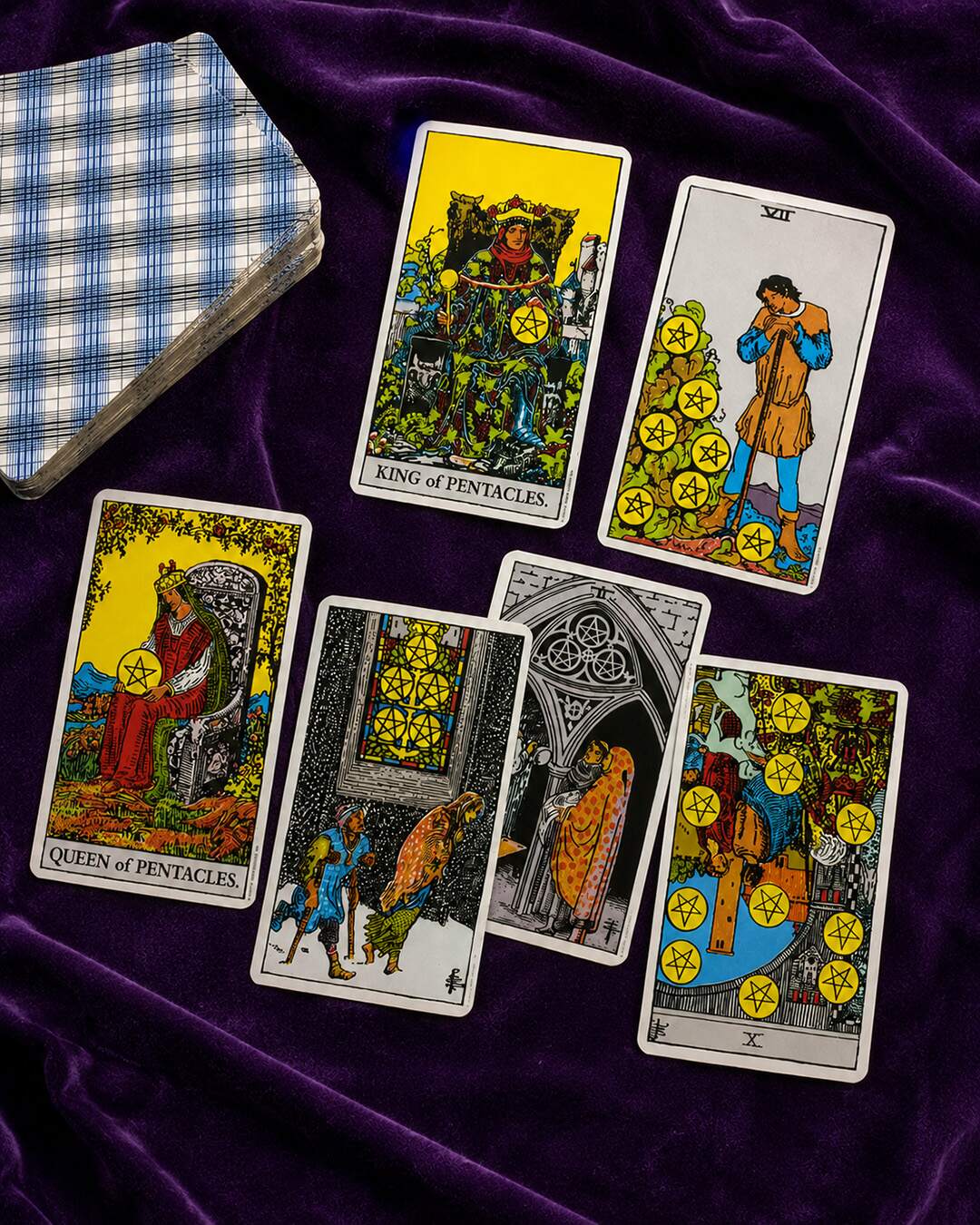 The Pips of Pentacles