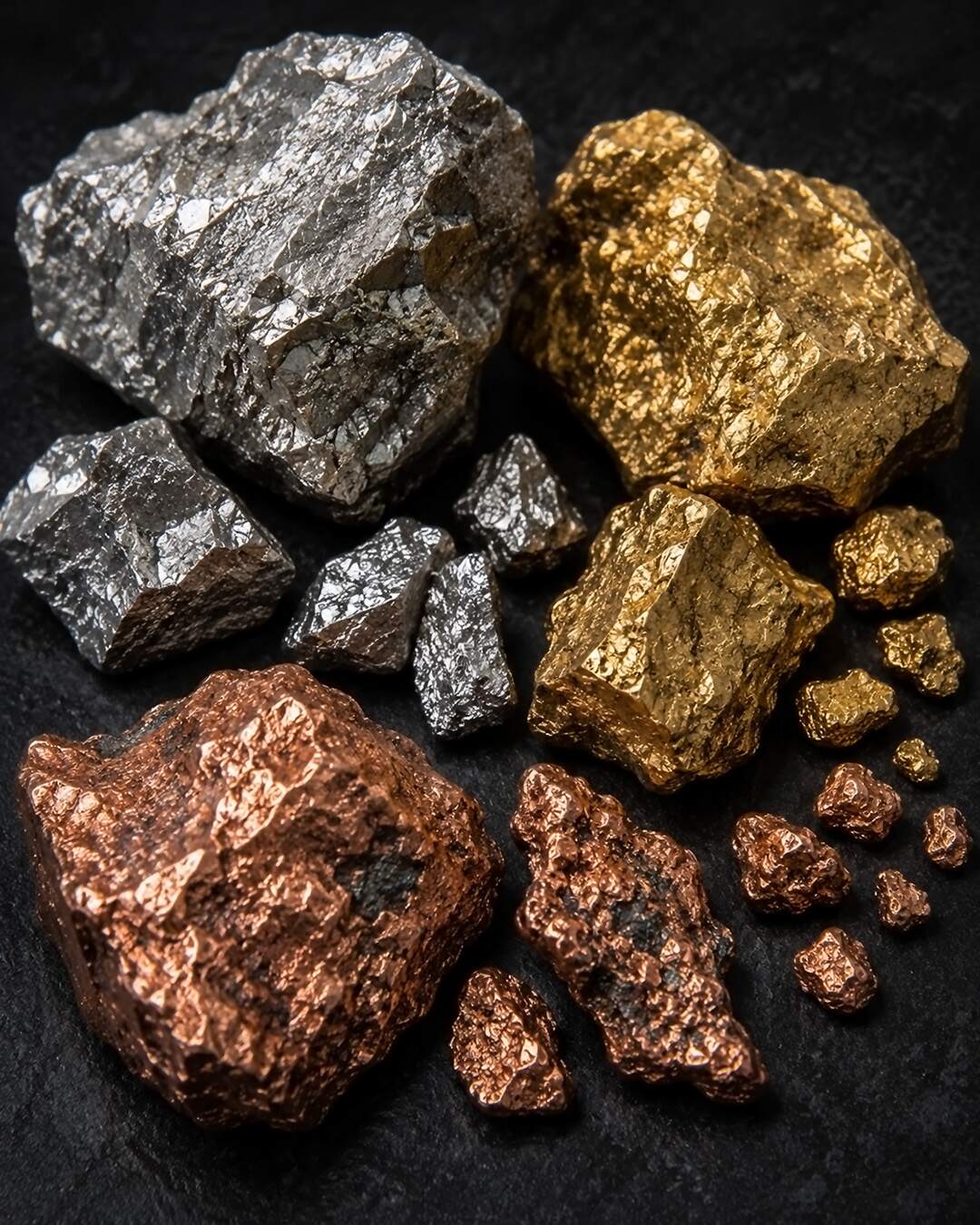 gold silver and copper in witchcraft